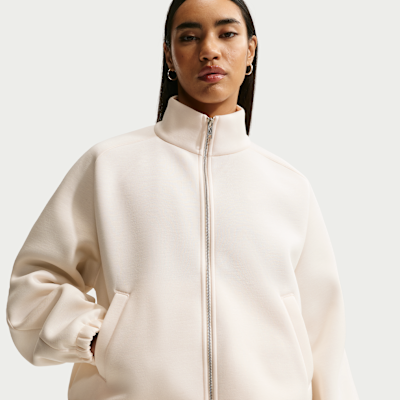 Nike Pregame Fleece Women's Oversized Track Jacket. Nike.com